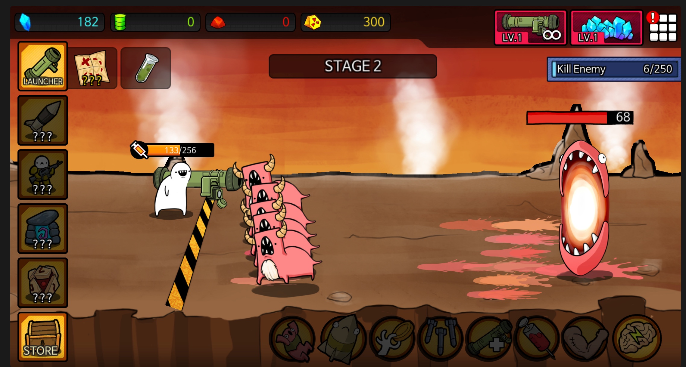 Rocket Fortress Stage 2 Gameplay